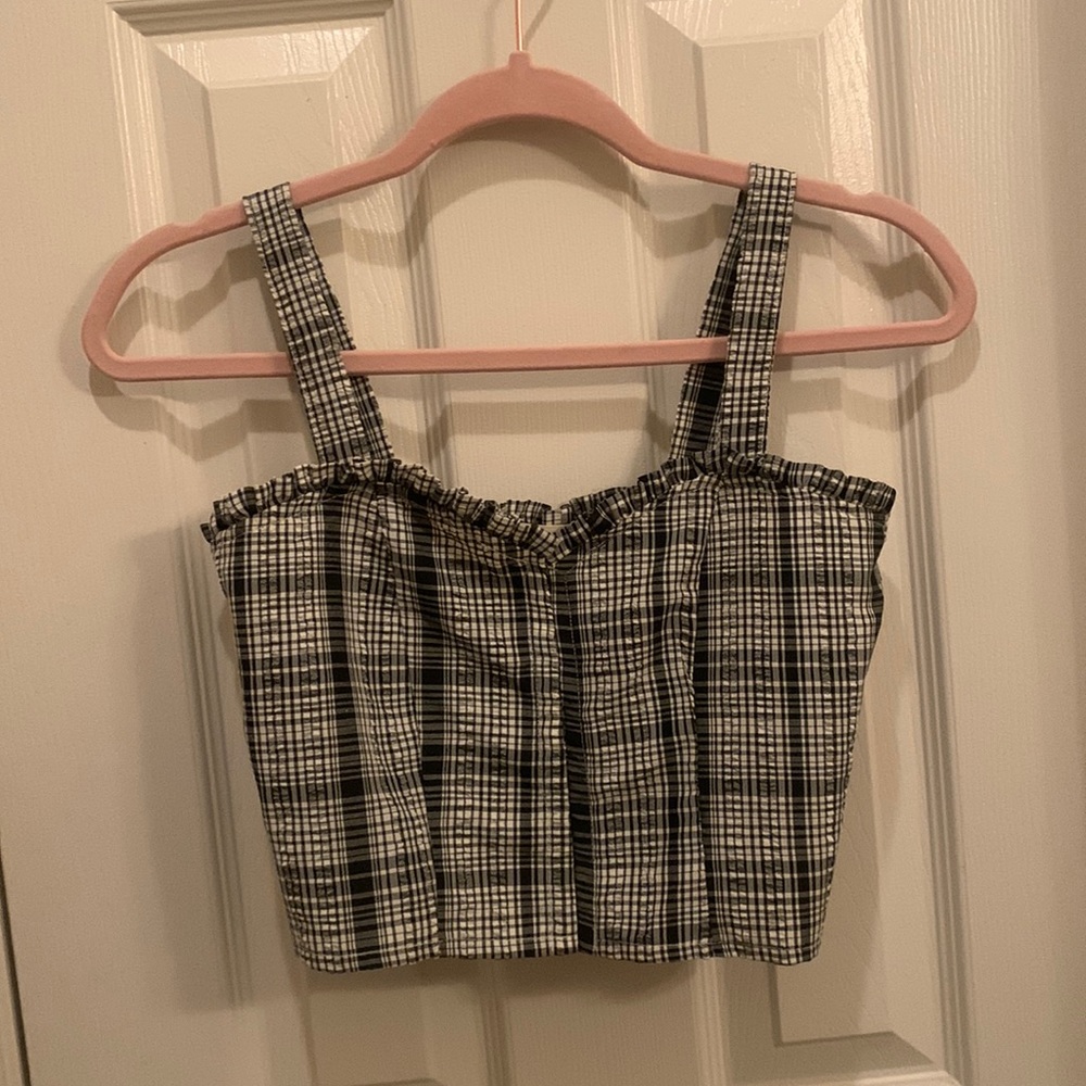 Corset style top